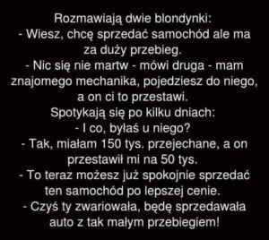 Rozmawiaja dwie blondynki