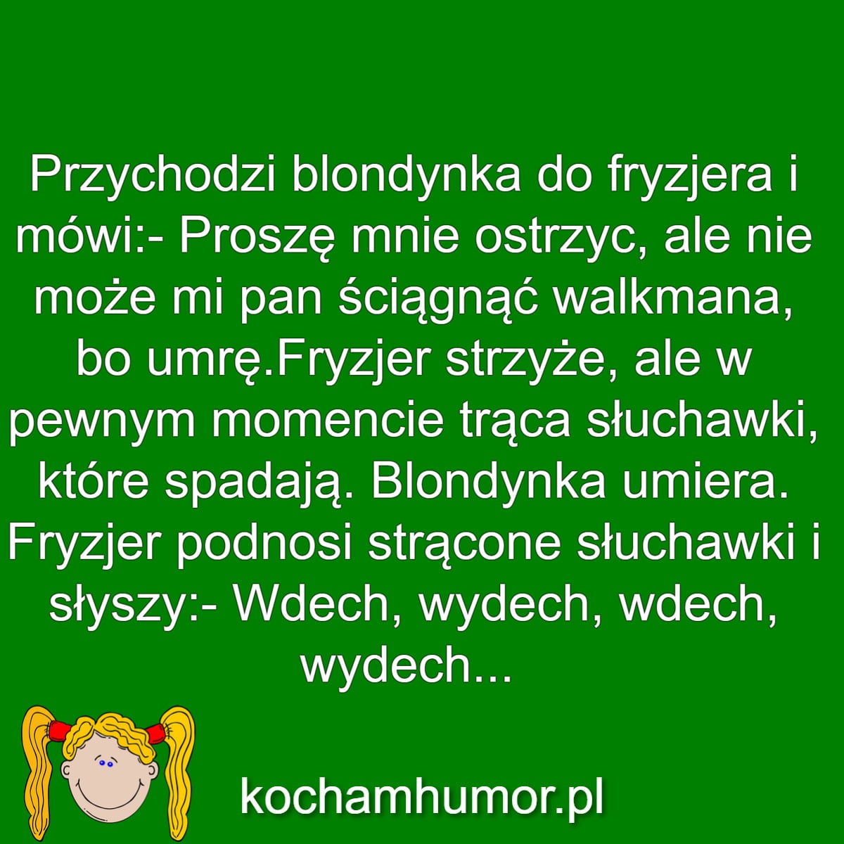 Blondynka U Fryzjera