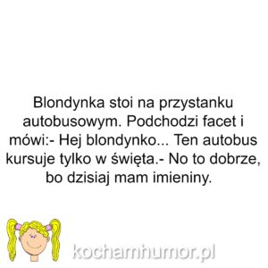 Imieniny Blondynki