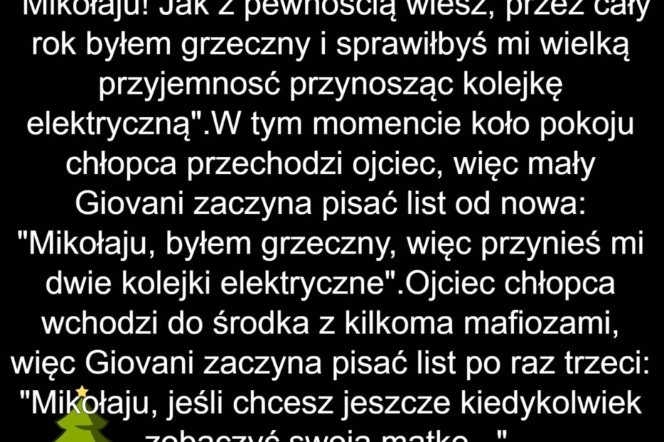 List Do Świętego Mikołaja