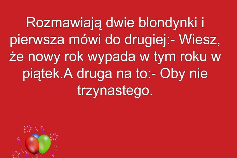 Sylwester Według Blondynki
