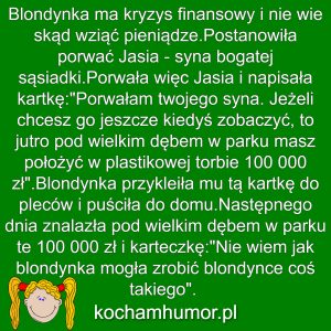 Blondynka Blondynce Wilkiem