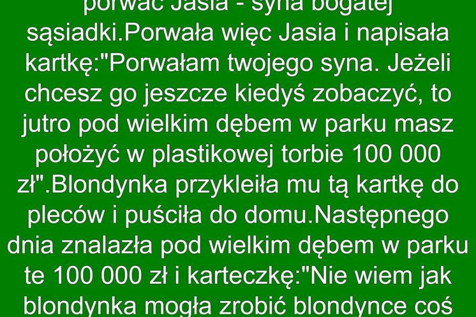 Blondynka Blondynce Wilkiem