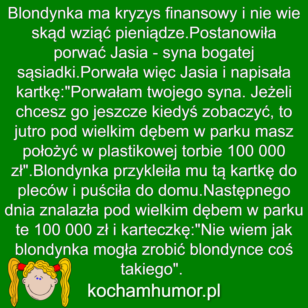 Blondynka Blondynce Wilkiem