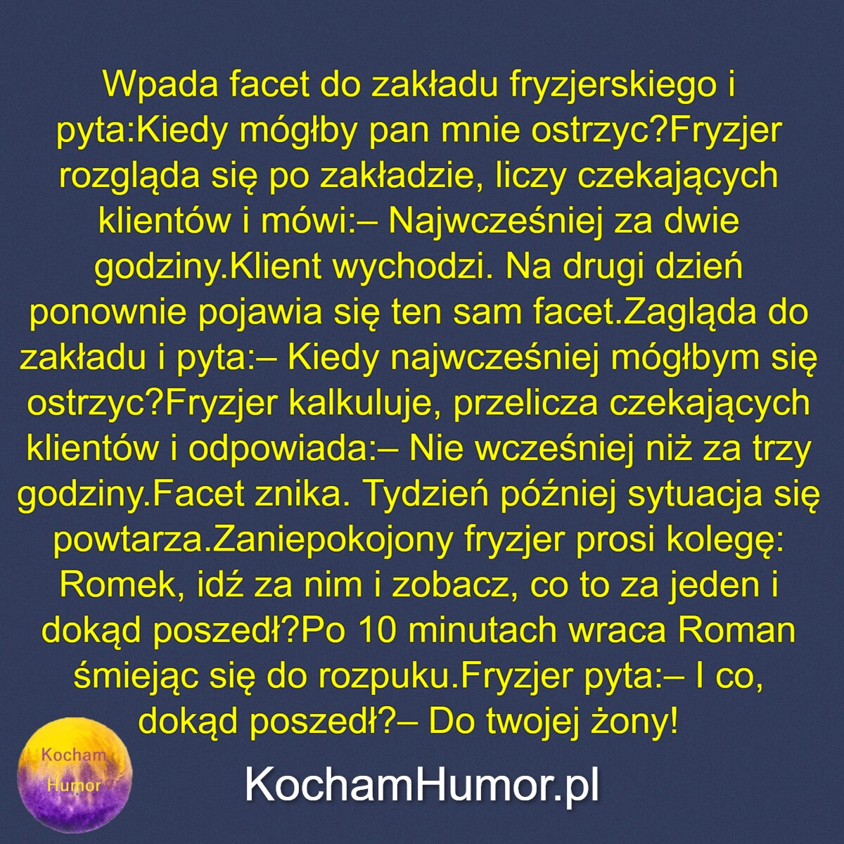 Niemoralna Żona Fryzjera