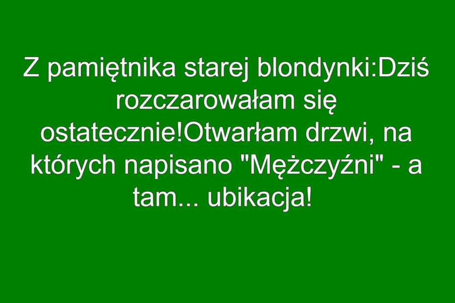Stara Blondynka