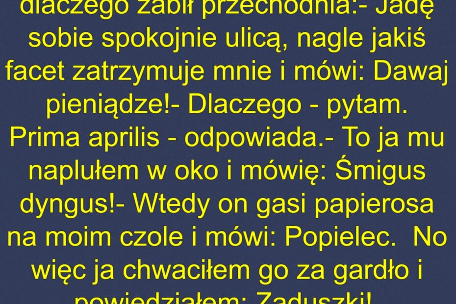 Prima Aprilis Po Polsku