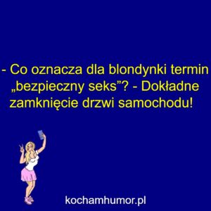 Kochamhumor.pl Blondynka kawaly 1
