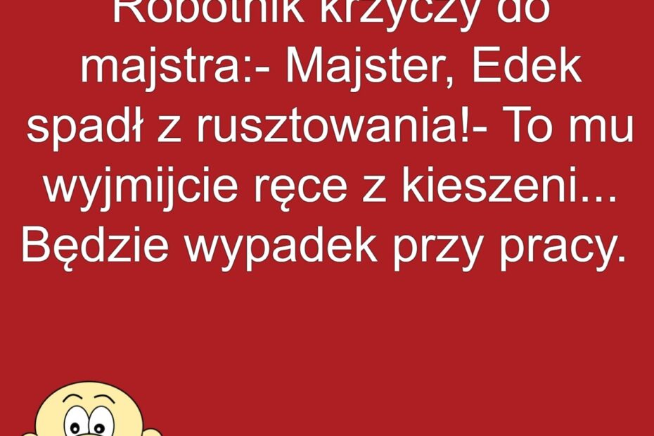 Wypadek Przy Pracy
