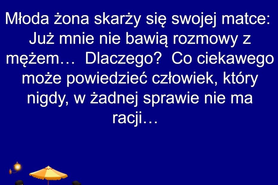 Rozmowy Z Mężem