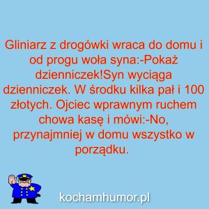 Dowcip kochamhumor.pl Policja