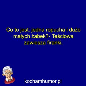 Dowcipy kochamhumor.pl Tesciowa