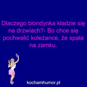 Kochamhumor.pl Blondynka kawaly 1