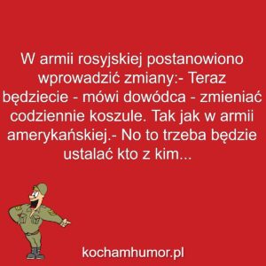Wojskowy kochamhumor.pl