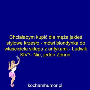 Kochamhumor.pl Blondynka kawaly 1