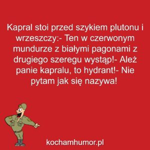 Wojskowy kochamhumor.pl