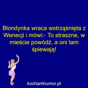 Kochamhumor.pl Blondynka kawaly 1
