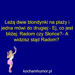 Kochamhumor.pl Blondynka kawaly