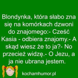 Dowcipy kochamhumor.pl Blondynki
