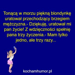 Kochamhumor.pl Blondynka kawaly