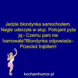 Kochamhumor.pl Blondynka kawaly