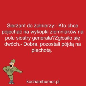 Wojskowy kochamhumor.pl