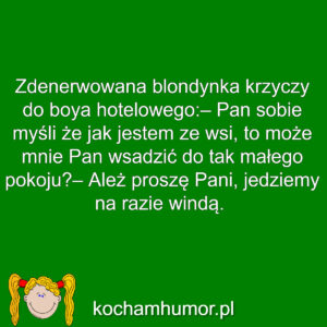 Dowcipy kochamhumor.pl Blondynki